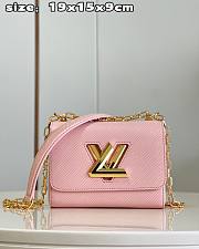 Bagsaaa Louis Vuitton M21027 Twist PM Pink - 19 x 15 x 9 cm - 1