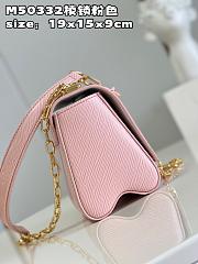 Bagsaaa Louis Vuitton M21027 Twist PM Pink - 19 x 15 x 9 cm - 5