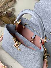 Bagsaaa Louis Vuitton M23280 Capucines BB Bag Grey - 18 x 27 x 9 cm - 2