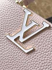 Bagsaaa Louis Vuitton M23363 Capucines Mini Bag Jasmine Pink - 14 x 21 x 8 cm - 3