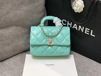 Bagsaaa Chanel Mini AS4543 Blue - 14×20×7cm