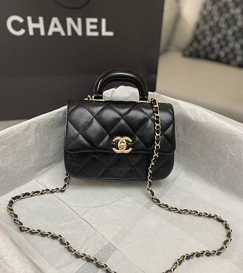 Bagsaaa Chanel Mini AS4543 Black - 14×20×7cm