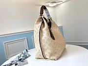 Bagsaaa Louis Vuitton M53188 Carmel Hobo Bag Cream Beige Size 35 x 40 x 17 cm - 3