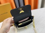 Bagsaaa Louis Vuitton M81560 Lockme Tender Pochette Black - 18 x 9 x 4 cm - 2