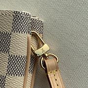 Bagsaaa Louis Vuitton N60460 Double Zip Pochette Damier Azur - 20 x 12.5 x 3 cm - 5