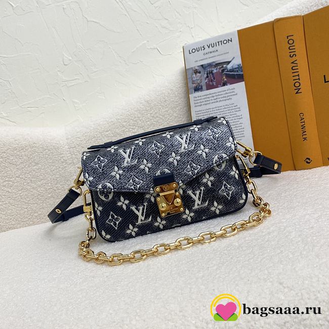 Bagsaaa Louis Vuitton M22834 Pochette Métis East West - 21.5 x 13.5 x 6 cm - 1