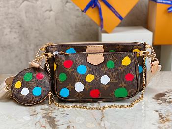 Bagsaaa LV x YK Multi Pochette Accessoires M46385 - 25x14.5x4.5 cm