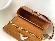 Bagsaaa Louis Vuitton M59686 Twist MM Gold Miel Brown - 23 x 17 x 9.5 cm - 4