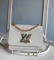 Bagsaaa Louis Vuitton M21032 Twist MM White - 23 x 17 x 9.5 cm - 1