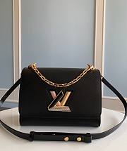 Bagsaaa Louis Vuitton M21031 Twist MM Black - 23 x 17 x 9.5 cm - 1