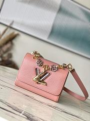 Bagsaaa Louis Vuitton M23074 Twist PM Pink - 19 x 15 x 9 cm - 1