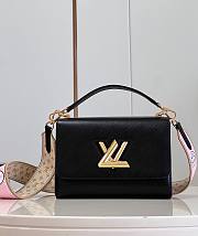 Bagsaaa Louis Vuitton Twist MM Black M22036 - 23 x 17 x 9.5 cm - 1