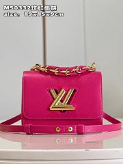 Bagsaaa Louis Vuitton Twist PM Rose Miami Pink M21719 - 19x15x9 cm - 1