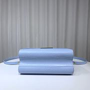 Bagsaaa Louis Vuitton Twist MM Bleu Nuage Blue M21721 - 23x17x9.5 cm - 3