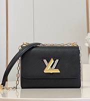 Bagsaaa Louis Vuitton M21025 Twist MM Black - 23 x 17 x 9.5 cm - 1