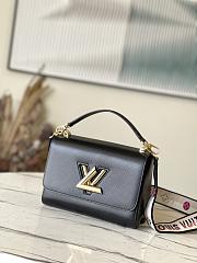 Bagsaaa Louis Vuitton Twist MM M21554 Black - 23x17x9.5 cm - 1