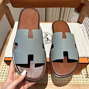 Bagsaaa Hermes Izmir Sandal Brown & Blue - 4