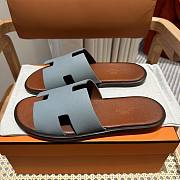 Bagsaaa Hermes Izmir Sandal Brown & Blue - 2