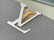 Bagsaaa Louis Vuitton M21296 Capucines MM Gray - 31.5 x 20 x 11 cm - 4