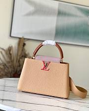 Bagsaaa Louis Vuitton M20784 Capucines MM Beige/Brown - 31.5 x 20 x 11 cm - 1