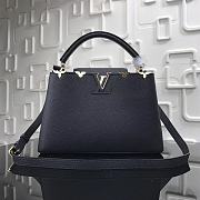 Bagsaaa Louis Vuitton M54663 Capucines MM Bag Black - 31.5 x 20 x 11 cm - 1