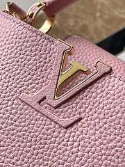 Bagsaaa Louis Vuitton M24544 Capucines Mini Jasmine Pink - 21 x 14 x 8 cm - 4