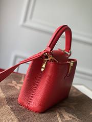 Bagsaaa Louis Vuitton M56845 Capucines Mini Red - 21 x 14 x 8 cm - 5