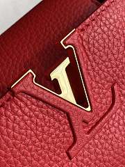 Bagsaaa Louis Vuitton M56845 Capucines Mini Red - 21 x 14 x 8 cm - 4