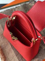 Bagsaaa Louis Vuitton M56845 Capucines Mini Red - 21 x 14 x 8 cm - 3