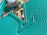 Bagsaaa Louis Vuitton M21690 Capucines BB Emerald Green - 27 x 18 x 9 cm - 2