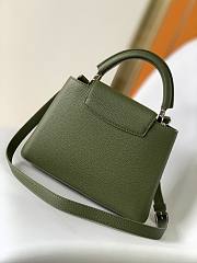 Bagsaaa Louis Vuitton M57227 Capucines BB Khaki Green - 27 x 18 x 9 cm - 4