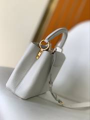 Bagsaaa Louis Vuitton M55832 Capucines BB White - 27 x 18 x 9 cm - 5