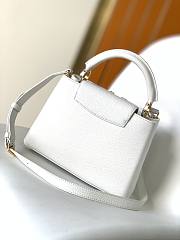 Bagsaaa Louis Vuitton M55832 Capucines BB White - 27 x 18 x 9 cm - 3