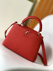 Bagsaaa Louis Vuitton M52689 Capucines BB Scarlet Red - 27 x 18 x 9 cm - 1