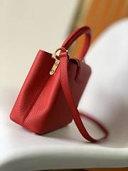 Bagsaaa Louis Vuitton M52689 Capucines BB Scarlet Red - 27 x 18 x 9 cm - 5