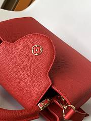 Bagsaaa Louis Vuitton M52689 Capucines BB Scarlet Red - 27 x 18 x 9 cm - 2