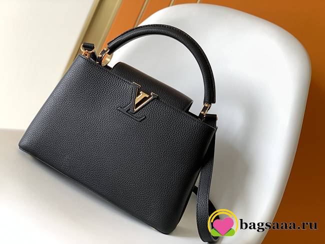 Bagsaaa Louis Vuitton M42259 Capucines MM Black - 31.5 x 20 x 11 cm - 1