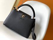 Bagsaaa Louis Vuitton M42259 Capucines MM Black - 31.5 x 20 x 11 cm - 1