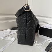 Bagsaaa Chanel Maxi Hobo Bag AS4339 Black - 29.5 × 37 × 13 cm - 2