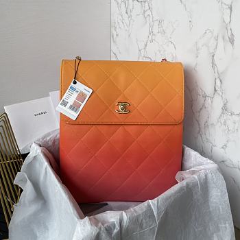 Bagsaaa Chanel Large Hobo Bag AS4632 Pink/Orange/Yellow - 38 × 29.5 × 11 cm