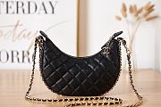 Bagsaaa Chanel Small Hobo Bag AS3917 Black - 15×20×6 cm - 2
