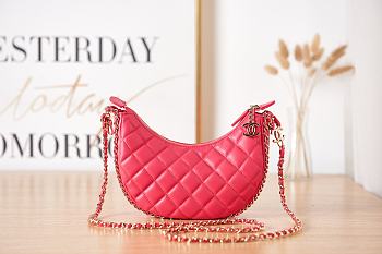 Bagsaaa Chanel Small Hobo Bag AS3917 Pink - 15×20×6 cm