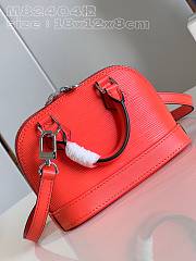 Bagsaaa Louis Vuitton M82404 Nano Alma Minnesota Orange - 18 x 12 x 8 cm - 2