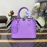 Bagsaaa Louis Vuitton M22642 Alma BB Purple - 23.5 x 17.5 x 11.5 cm - 1