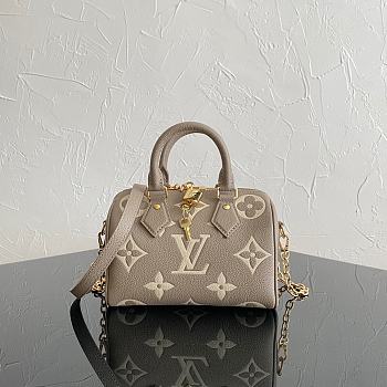 Bagsaaa Louis Vuitton Speedy Bandoulière 20 Tourterelle Gray M46575 - 20.5x13.5x12 cm