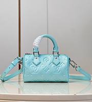 Bagsaaa Louis Vuitton Nano Speedy M82342 Pearly Lagoon Turquoise - 16x10x7.5 cm - 1