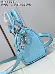 Bagsaaa Louis Vuitton Nano Speedy M82342 Pearly Lagoon Turquoise - 16x10x7.5 cm - 2