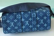 Bagsaaa Louis Vuitton M46803 Keepall Bandoulière 25 Atlantic Blue - 25 x 15 x 11 cm - 2