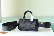 Bagsaaa Louis Vuitton M46745 Nano Speedy Black - 16 x 10 x 7.5 cm - 1