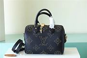 Bagsaaa Louis Vuitton M46736 Speedy Bandoulière 25 Black Monogram Empreinte - 25 x 19 x 15 cm - 1